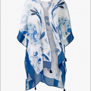 Chico Kimono- blue and white (size L)